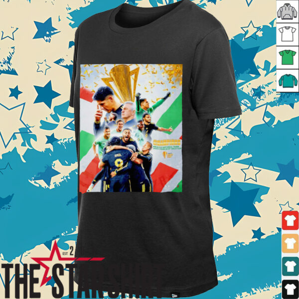 Mexico Crowned Gold Cup Champions 2025 shirt