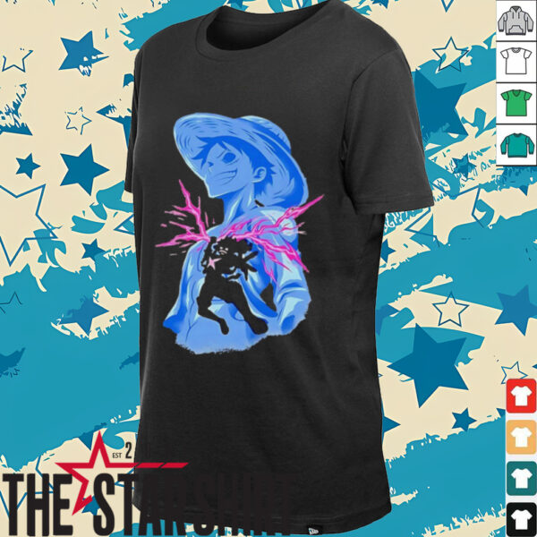 Monkey D. Luffy smiling god shirt