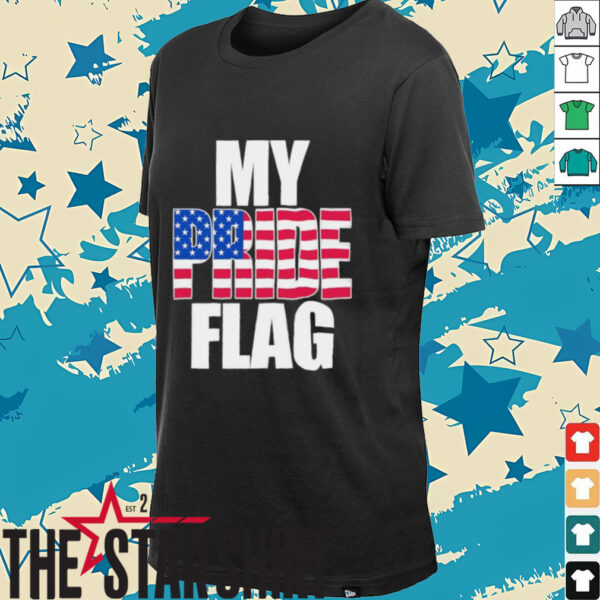 My pride flag shirt