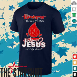Nebraska Cornhuskers in my veins Jesus in my heart 2025...