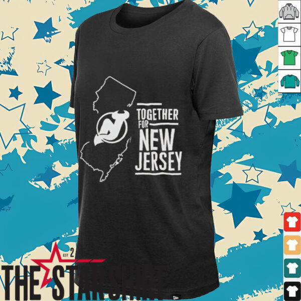 New Jersey Devils Together For New Jersey Straight Up shirt