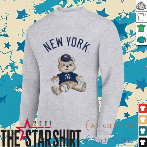 New York Yankees Baseball X Tiny Turnip Teddy Bear T shirt