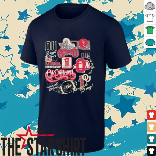 Oklahoma Sooners 1950 first National Championship thousand strong shirt