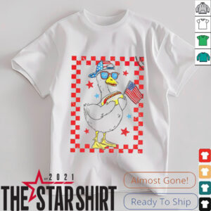 Patriotic Boy Goose 4th July Independence Boy shirt