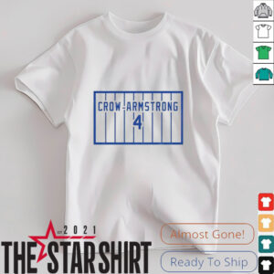 Pete Crow Armstrong Retired Chicago Cubs #4 shirt