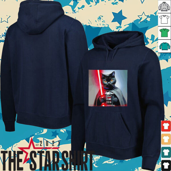 Planet cat Vader Star Wars shirt