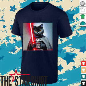 Planet cat Vader Star Wars shirt