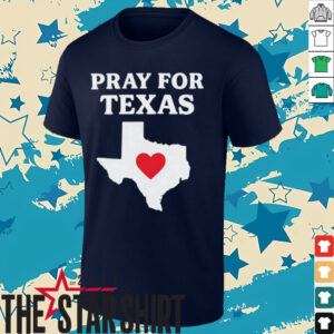 Pray for Texas State heart shirt
