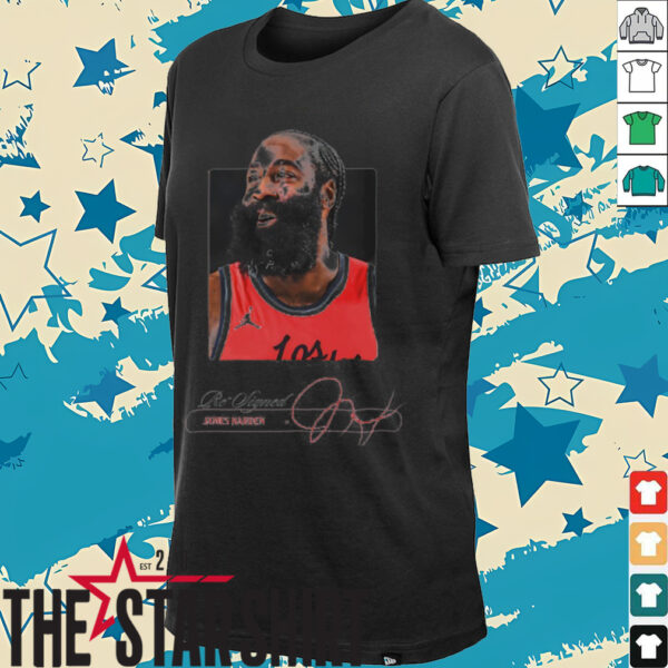 Re signed 11 time All Star James Harden signature shirt
