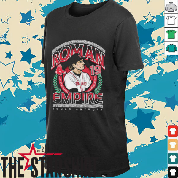 Roman Anthony #19 Boston Red Sox Roman Empire shirt