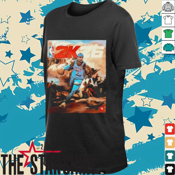 Shai Gilgeous Alexander NBA 2026 renaissance shirt