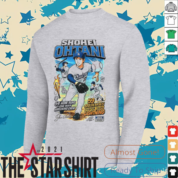 Shohei Ohtani Bootleg Anime Dodgers MVP shirt
