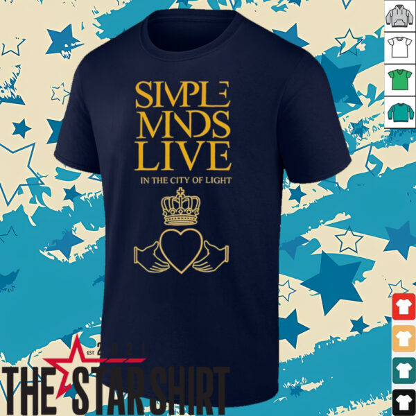 Simple Minds Live in the city of light shirt