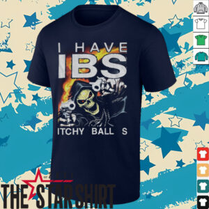 Skull I Have Ibs Itchy Ball S shirt