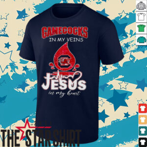 South Carolina Gamecocks in my veins Jesus in my heart...