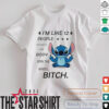 Stitch skeleton I’m an electrician if i dance without music shut the main breaker off shirt