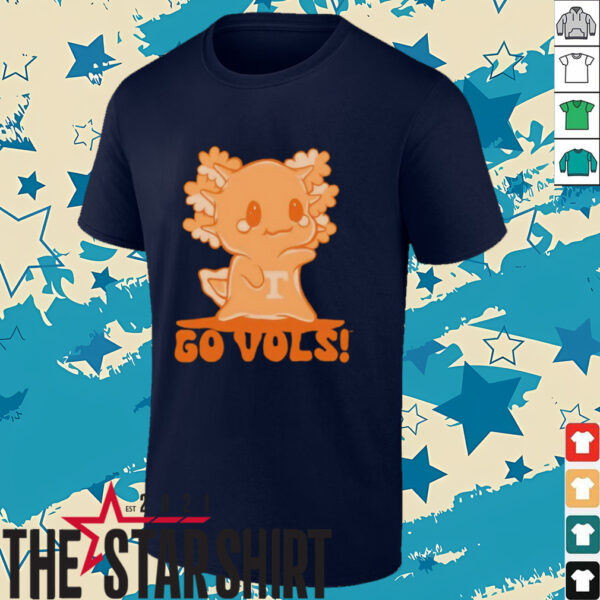 Tennessee Volunteers Axolotl go Vols shirt
