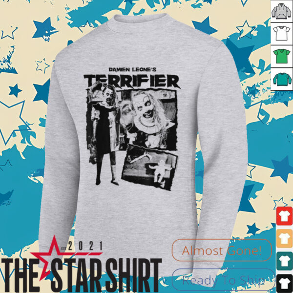 Terrifier Little Pale Girl Creepy Collage Horror Movie T Shirt