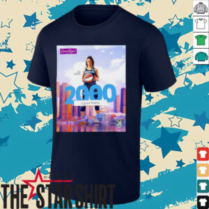 That’s 2000 Career Points for Kia Nurse Chicago Sky shirt