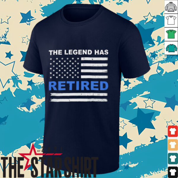 The Legend has retired shirt