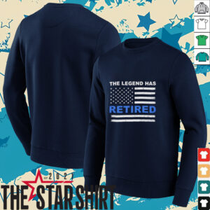 The Legend has retired shirt