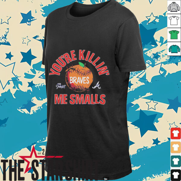The Sandlot x Atlanta Braves you’re killin’ me smalls baseball shirt
