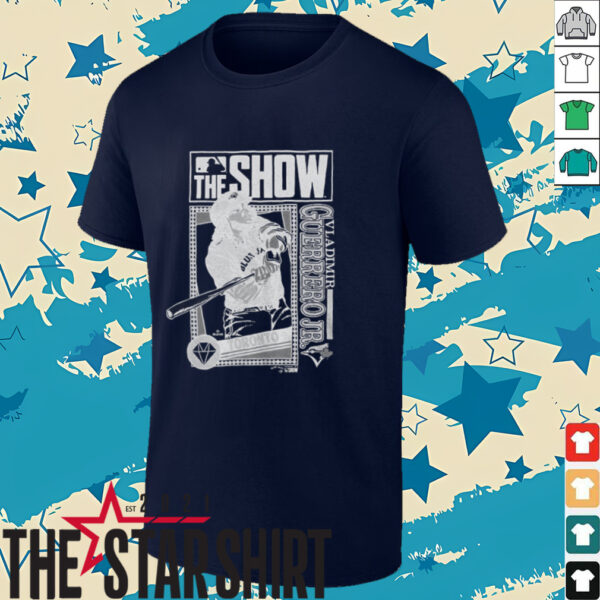 The Show Vladimir Guerrero Jr. Toronto Blue Jays MLB Baseball cartoon shirt