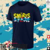 The Smurfs Happy Smurf oween Halloween Pumpkin Retro Cartoon Shirt