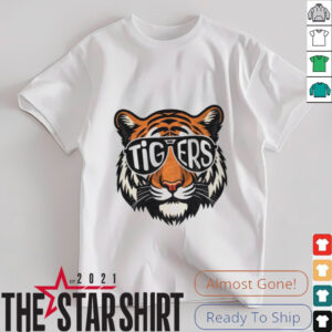 Tigers Sunglasses Graphic Detroit Baseball shirt