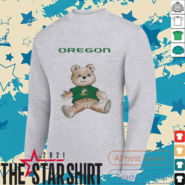 Tiny Turnip Teddy Bear X Oregon Ducks T shirt