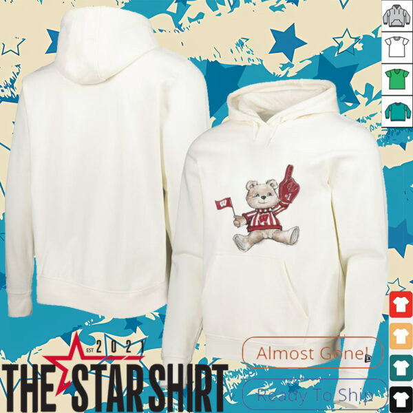 Tiny Turnip Teddy Bear X Wisconsin Badgers T shirt