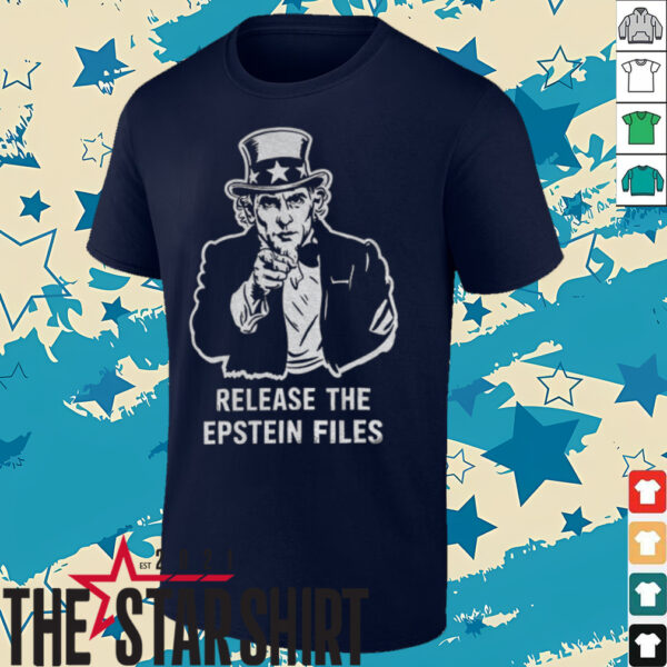 Uncle Sam release the Epstein Files political shirt