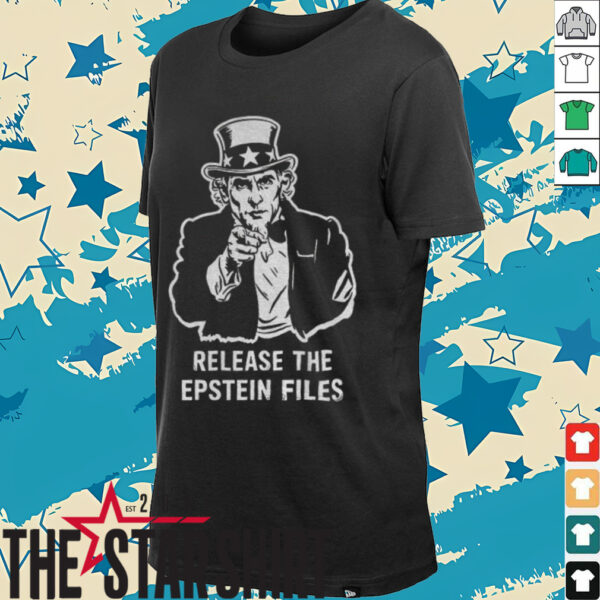 Uncle Sam release the Epstein Files political shirt