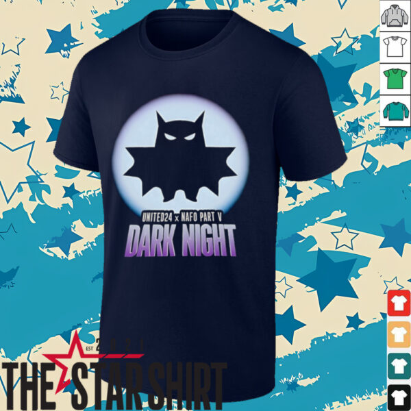 United 24 x Nafo Part V Dark Night shirt