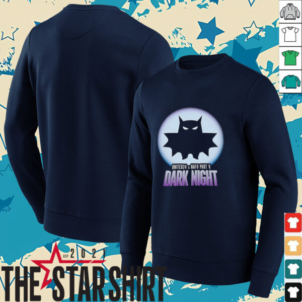United 24 x Nafo Part V Dark Night shirt