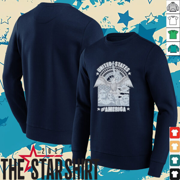United States of America Mount Rushmore Eagles Liberty shirt