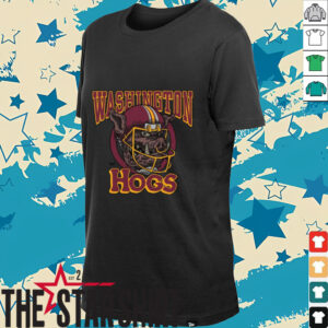 Washington Commanders Homage The Hogs Tri Blend Shirt