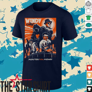 Windy City Monsters of The Miday Chicago Bears shirt