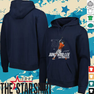 Womens Dynamic Pose Jung Hoo Lee San Francisco Baseball MLBPA Shirt