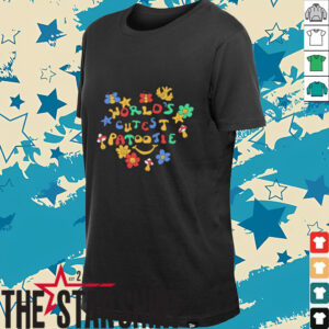 World’s cutest patootie flowers shirt