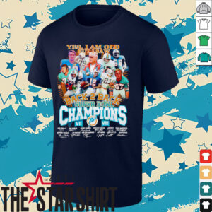 Yes I am old but I saw back 2 back Super Bowl Champions Miami Dolphins shirt