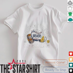 You’re killin me smalls the Sandlot Milwaukee Brewers baseball logo shirt