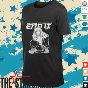 Sailor Moon Baltimore City Hardcore end it shirt
